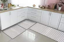 Kit Tapetes e Passadeira De Cozinha 3 Peças