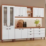 Cozinha Completa Modulada Jessica 100% MDF